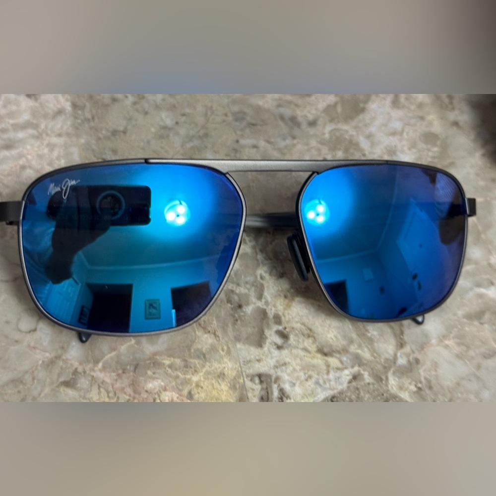 Maui Jim Waihee Ridge Blue Hawaii Sunglasses
